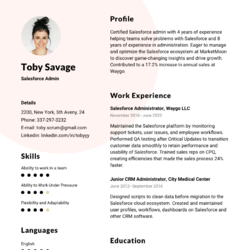 Er Nurse Resume Example