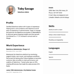 Corporate Trainer Resume Example